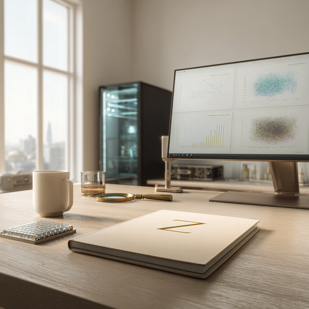 An omics-platform audit in session at a verification desk